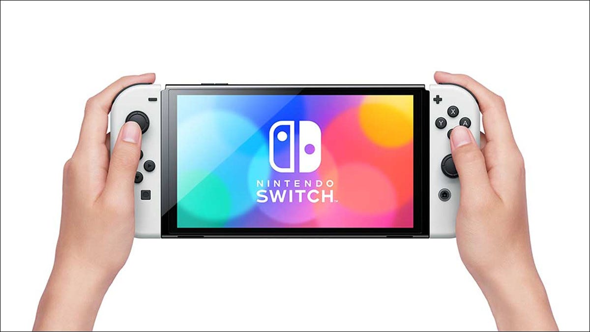 Nintendo Switch modelo OLED (blanco)