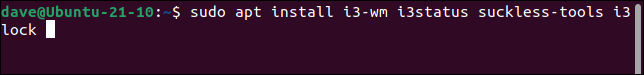 Instalación de i3 en Ubuntu