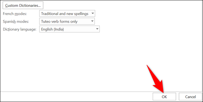 Haga clic en "Aceptar" en la ventana "Opciones de Excel".