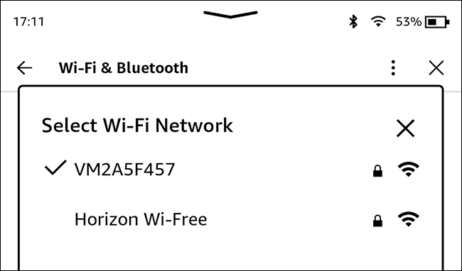 seleccione la red wi-fi a la que desea conectarse