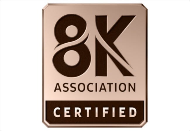 Logotipo certificado 8K