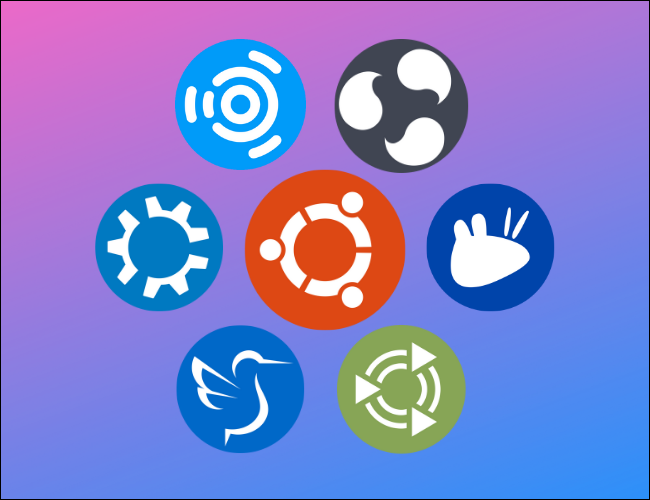 Logotipos para todos los sabores de Ubuntu