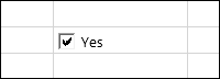 Casilla de verificación de formato en Excel