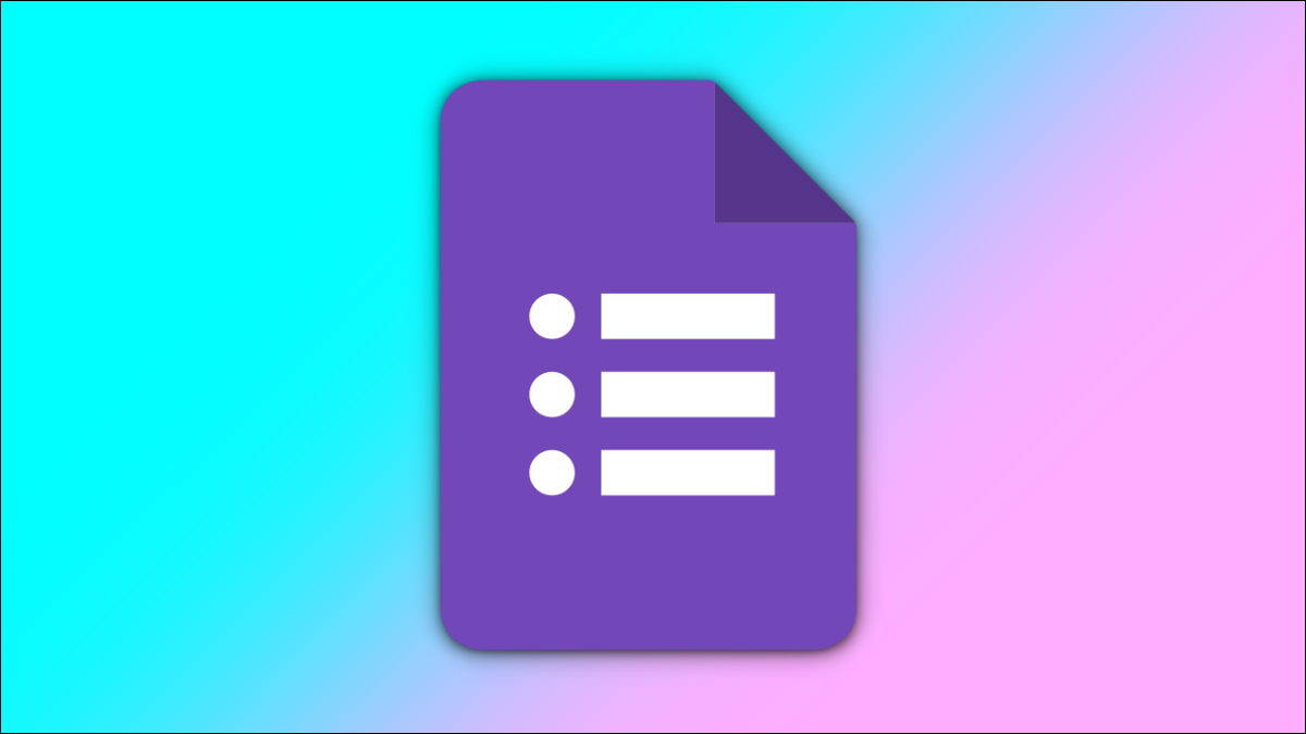 El logotipo de Google Forms (2020)