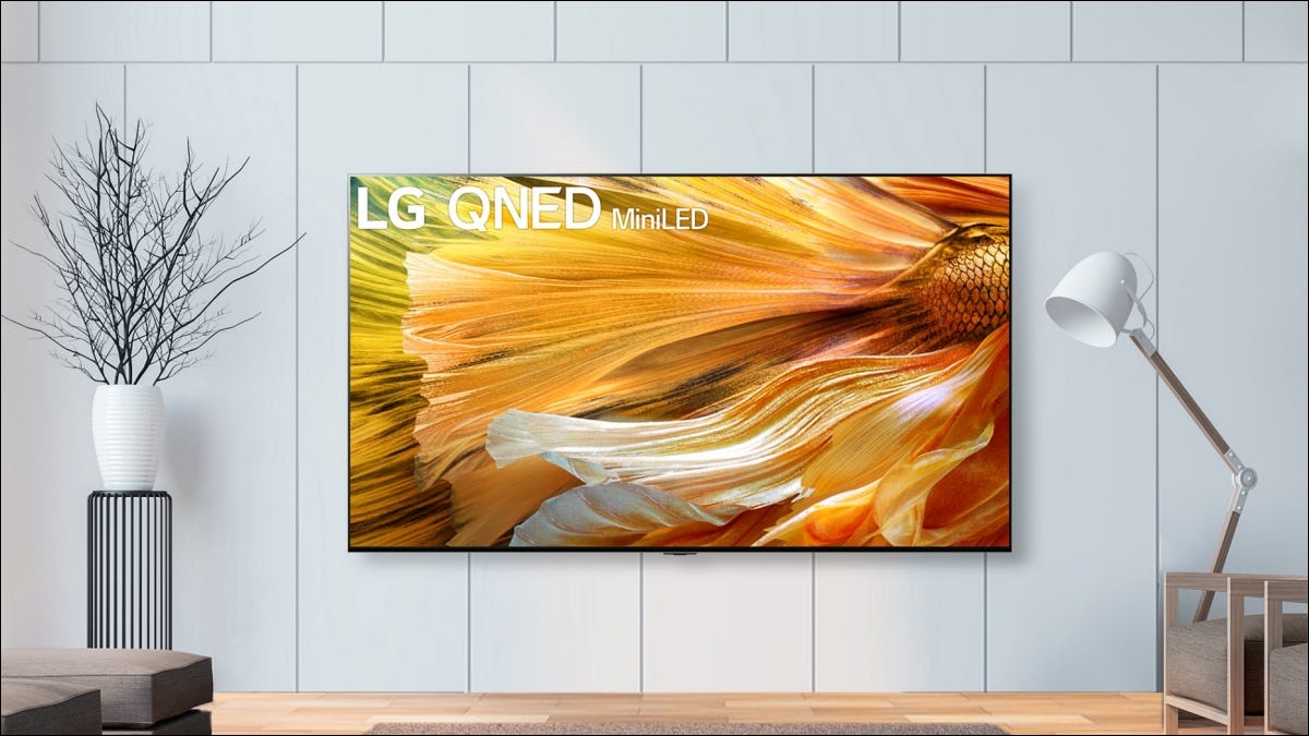 Mini televisor LED LG 8K QNED