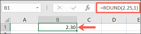 Función REDONDEAR en Excel