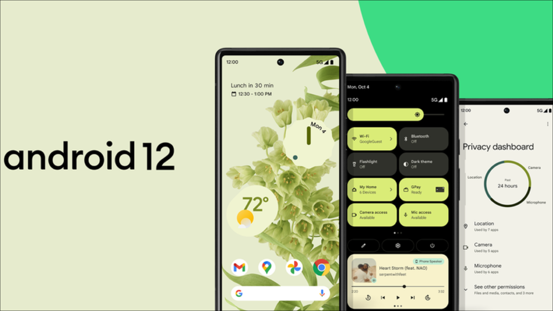 Lanzamiento de Android 12