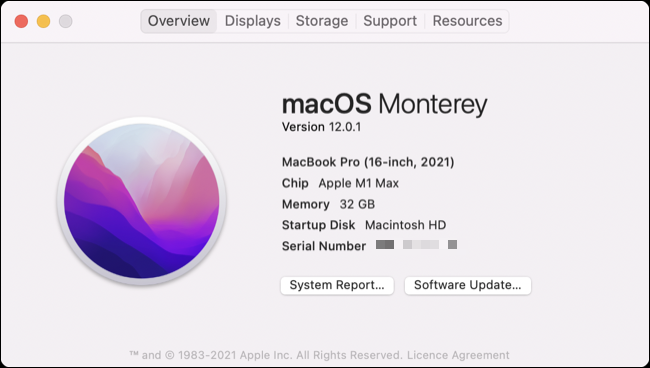 Acerca de la información de Mi Mac