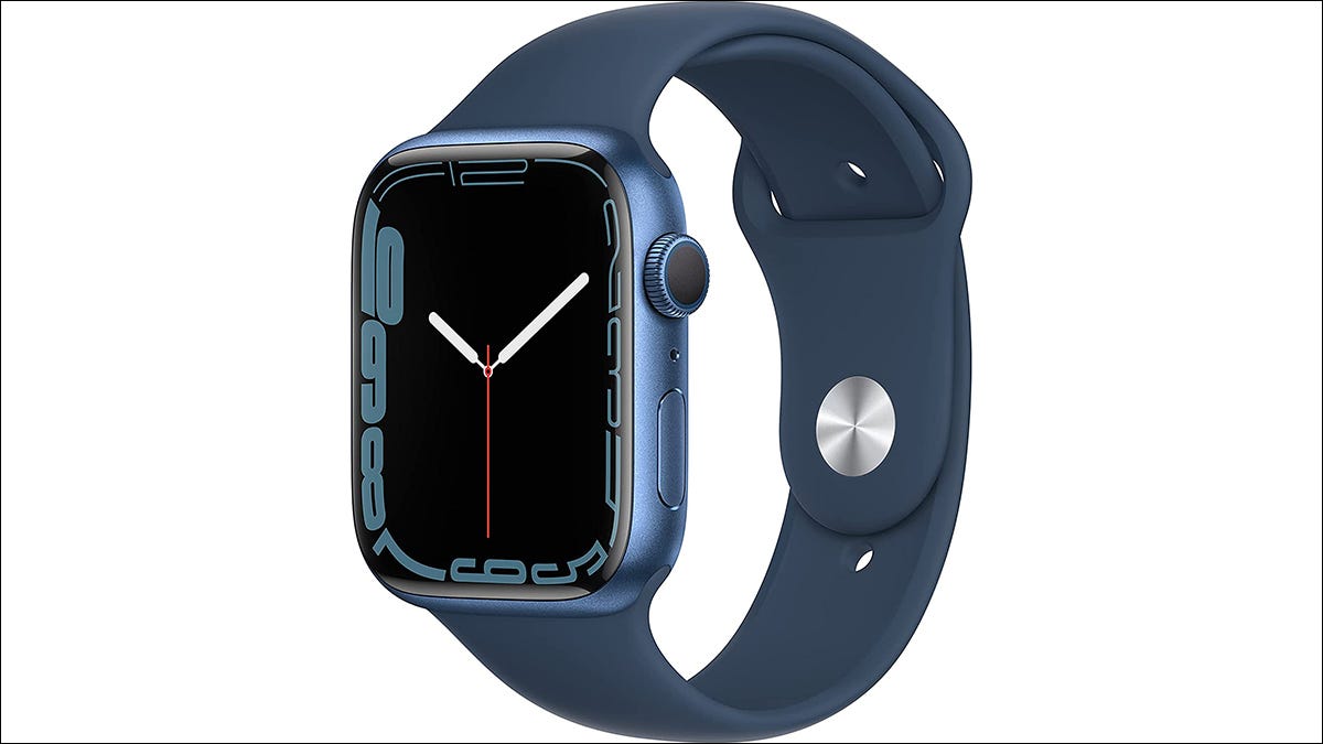 Apple Watch Series 7 en azul