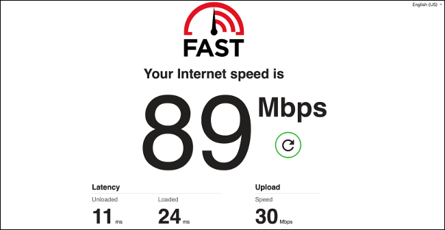 Verifique la velocidad de su conexión a Internet
