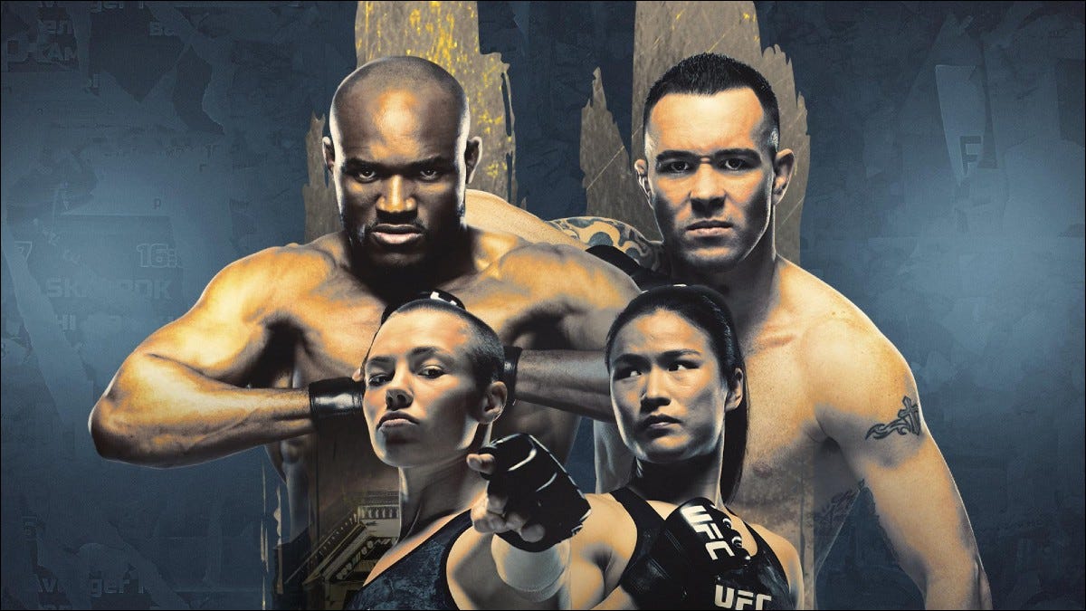 Arte promocional de UFC 268