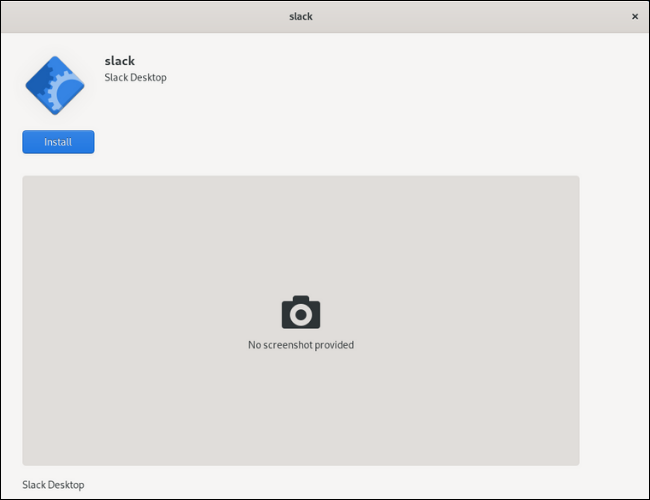 Instalar Slack Desktop desde el software Fedora