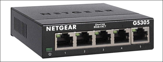 Conmutador Ethernet Netgear