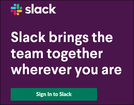 Slack ejecutándose en Ubuntu