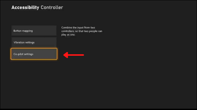 Configuración del paso 4 del copiloto de Xbox
