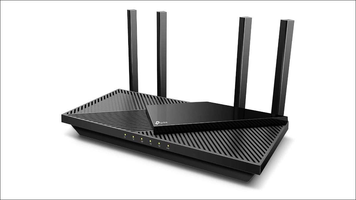 Imagen del producto del enrutador TP-Link Wi-Fi 6 AX3000