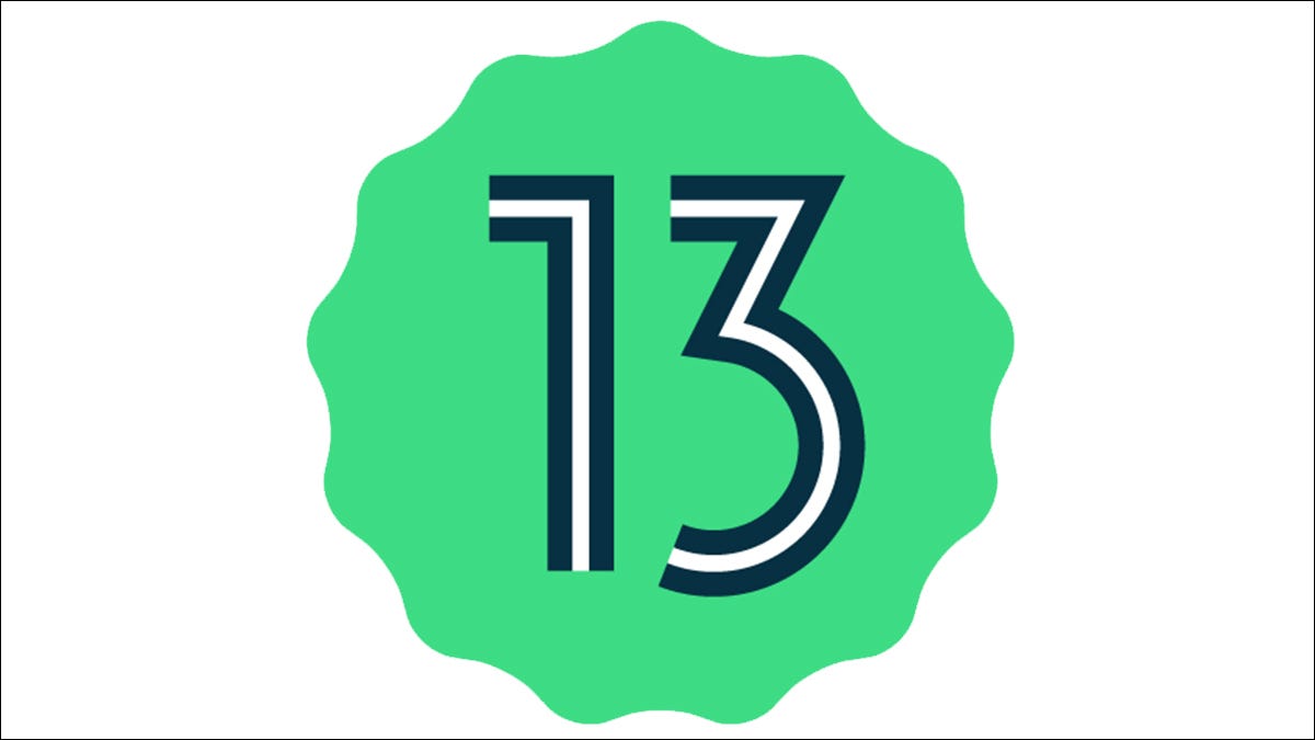 logotipo de Android 13