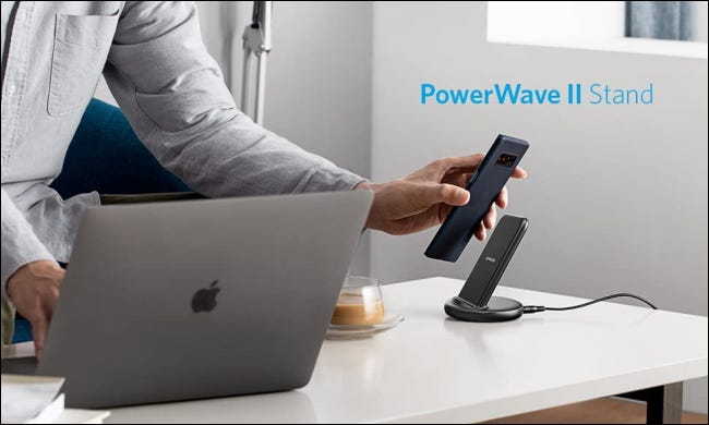 Anker PowerWave II se usa junto a Mac