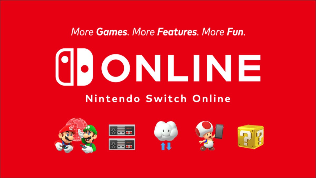 Arte promocional de Nintendo Switch Online