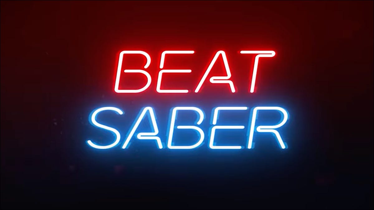 El logotipo de Beat Saber
