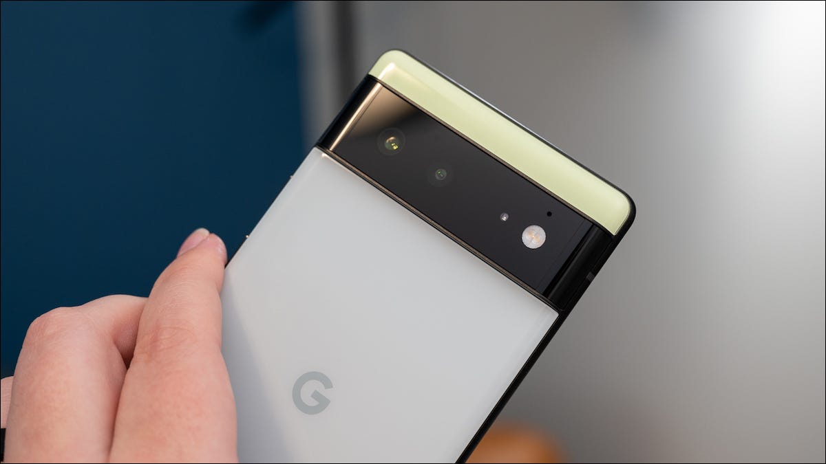 Golpe de cámara de Google Pixel 6