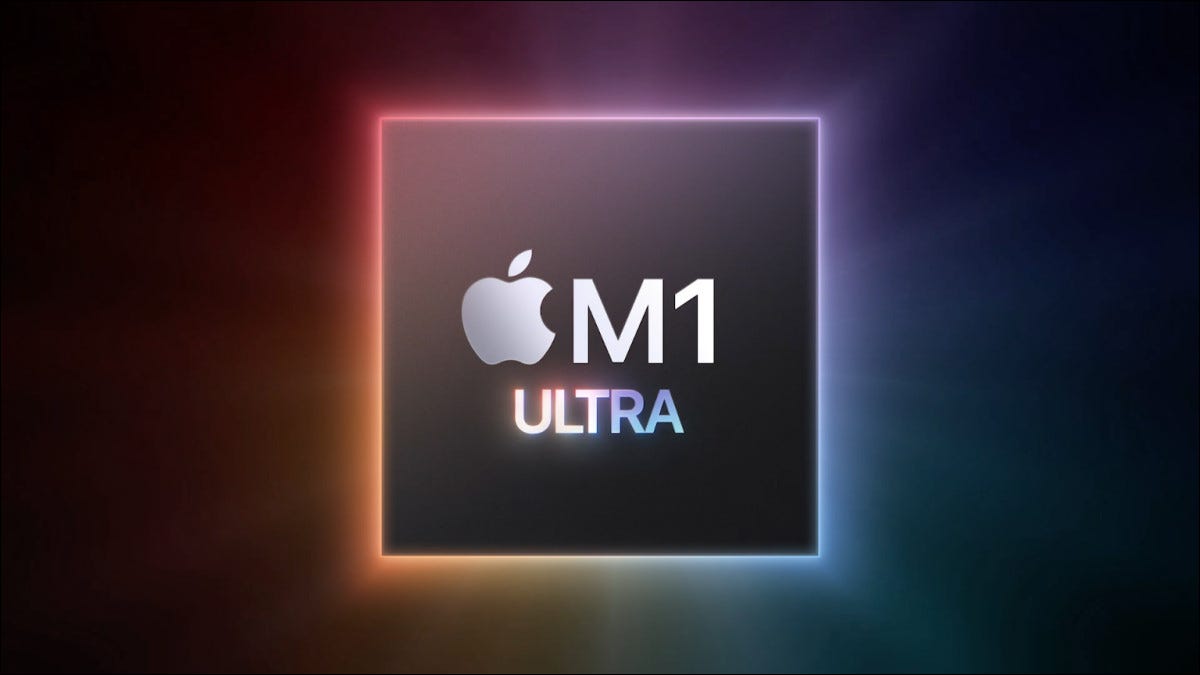 The Apple M1 Ultra Logo
