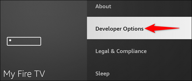 Abre "Opciones de desarrollador".
