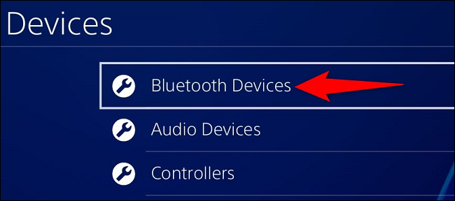 Dirígete a "Dispositivos Bluetooth".