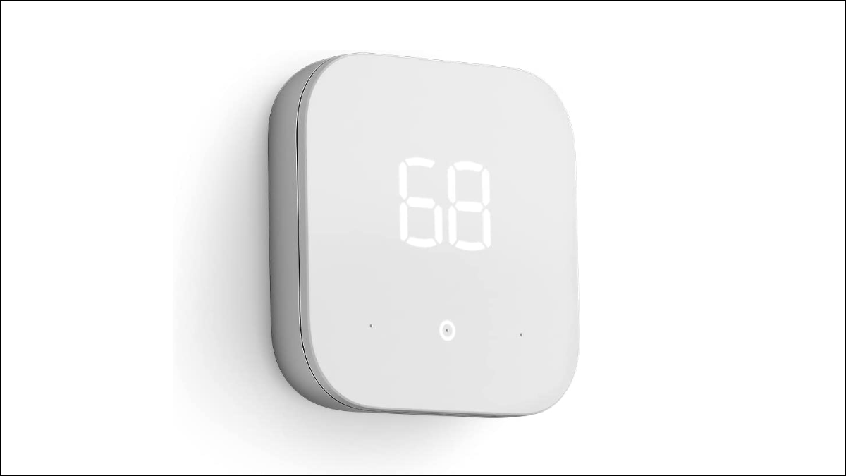 Imagen de producto del termostato inteligente de Amazon