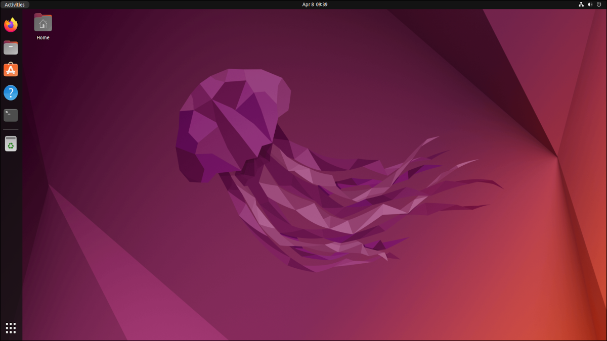 Ubuntu 22.04 Escritorio Jammy Jellyfish