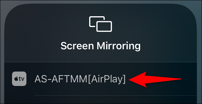 Seleccione "AS-AFTMM[AirPlay]".