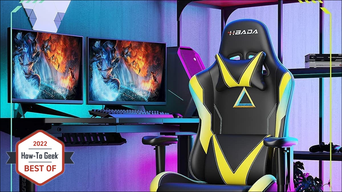 Silla gamer Hbada en la sala de juegos