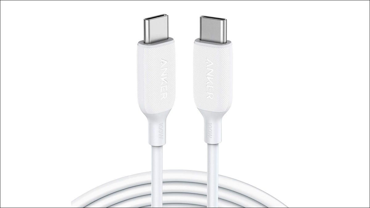 Imagen del producto del cable USB-C Powerline III de Anker