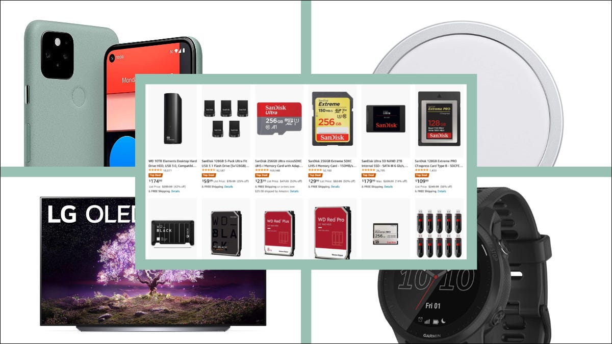 Ofertas prácticas de Geek con Western Digital, SanDisk, Google, Garmin, Apple, Govee y LG