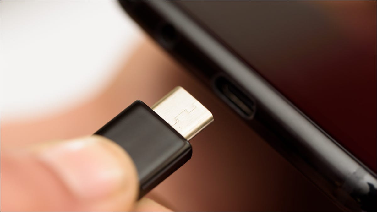 Conexión USB-C al dispositivo