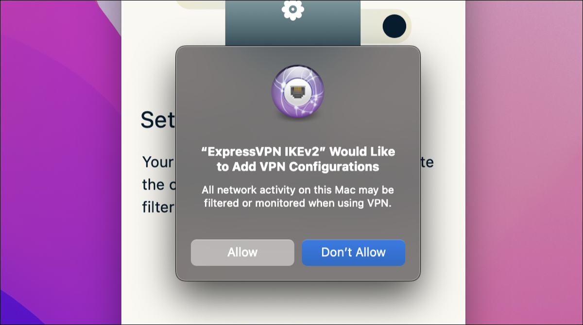 Instalar el perfil IKEv2 en macOS