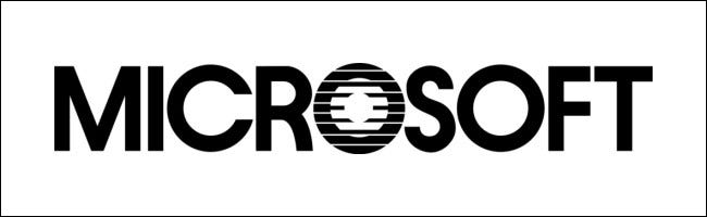 Logotipo de Microsoft de 1982 a 1987