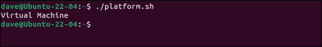 Usando el script de plataforma.sh en una VM de VirtualBox